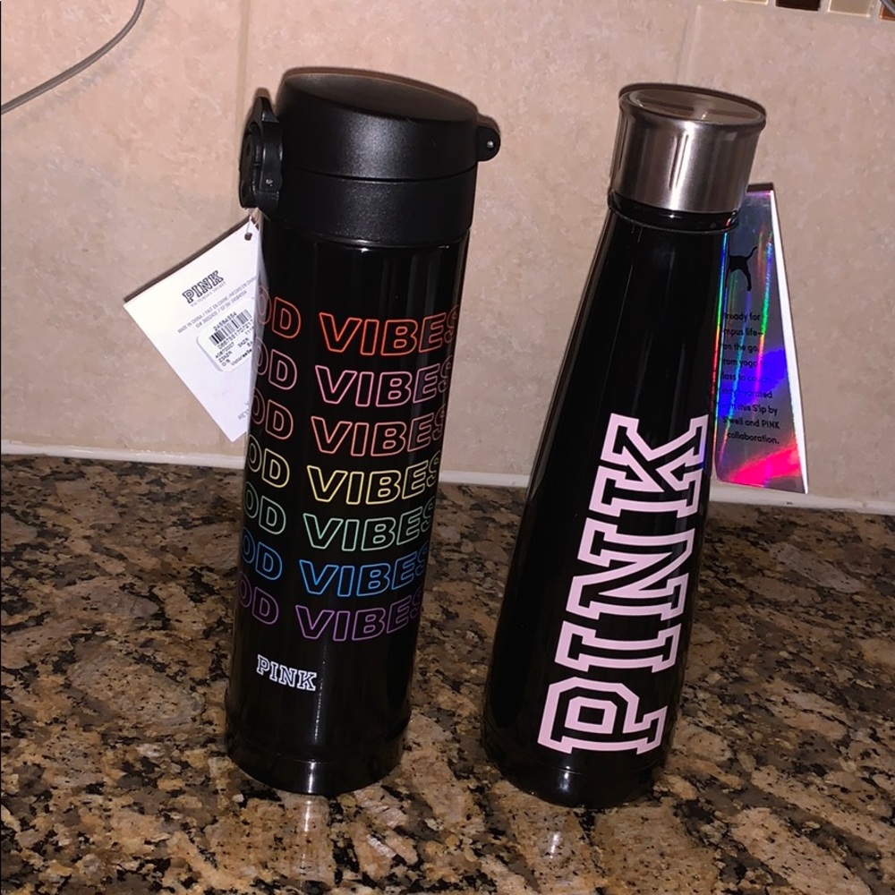 Two “NEW” PINK thermoses